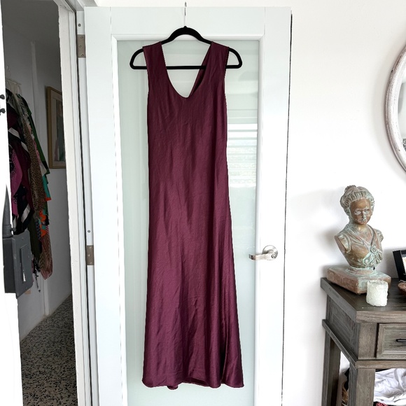 Theory Dresses & Skirts - NWT, Theory Dark Wine Midi
